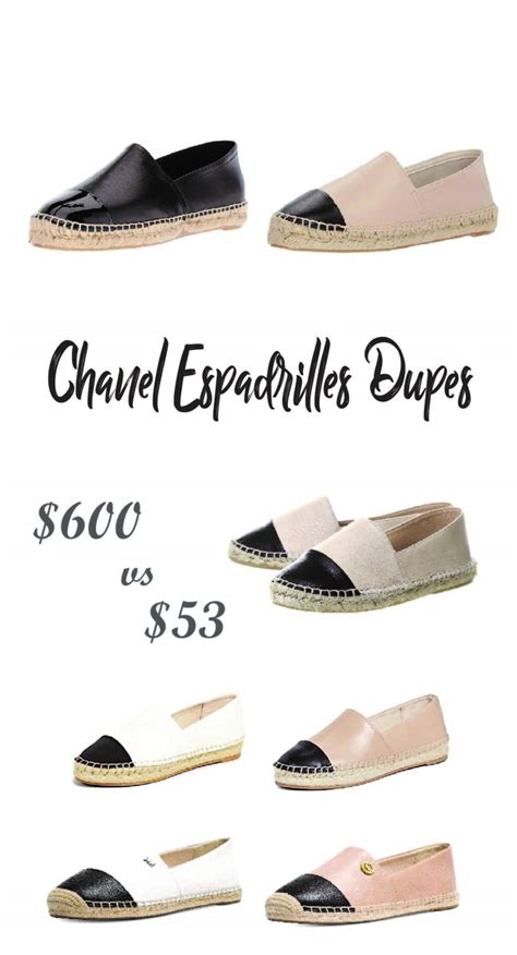 chanel espadrilles dupe|vintage Chanel sunglasses dupe.